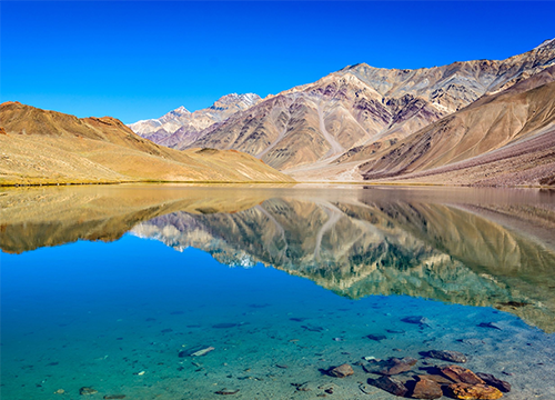 Spiti Valley with Chandertal lake view Package 8D/7N
